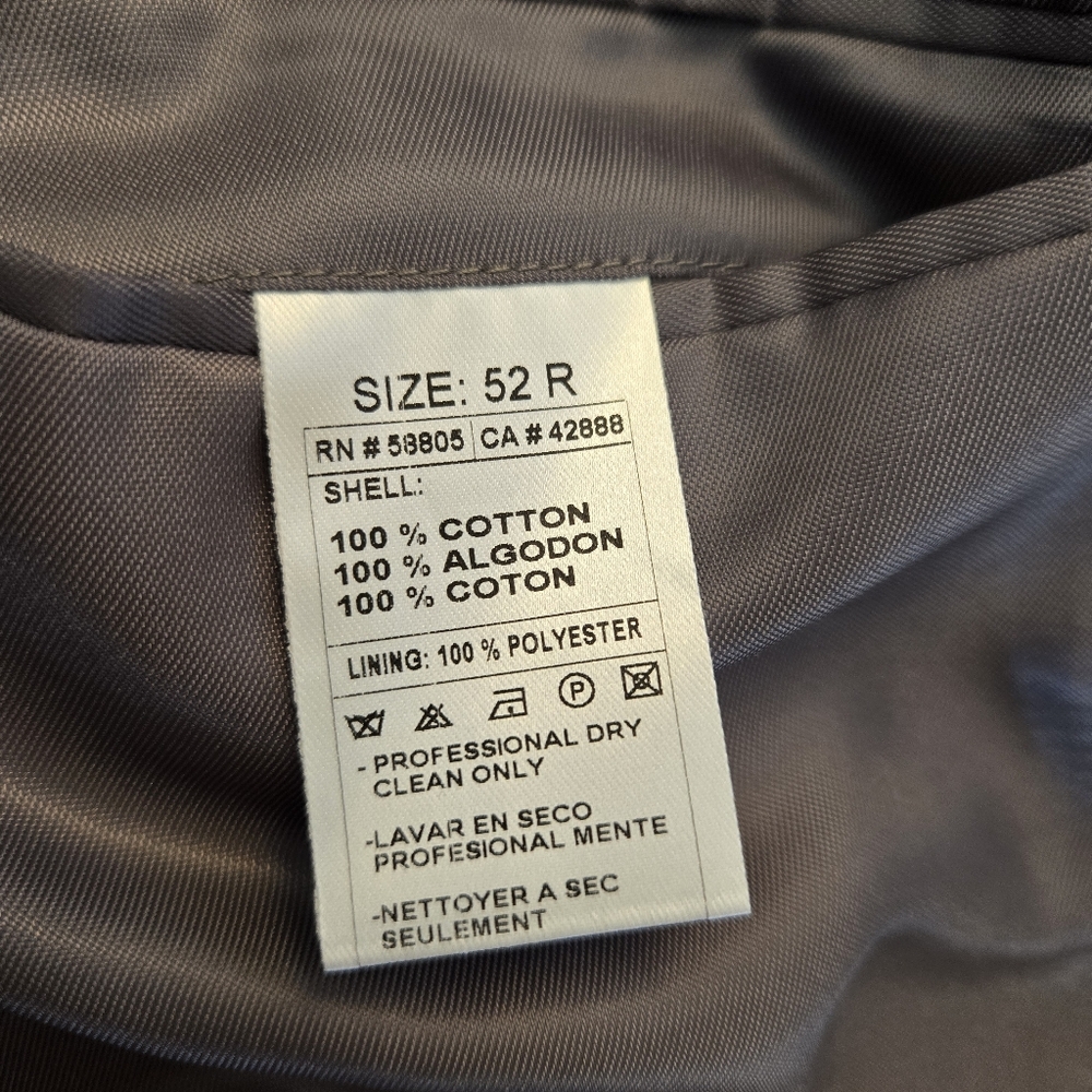 Men's Sport / Suite Coat Pinstriped - Picture 7 of 10